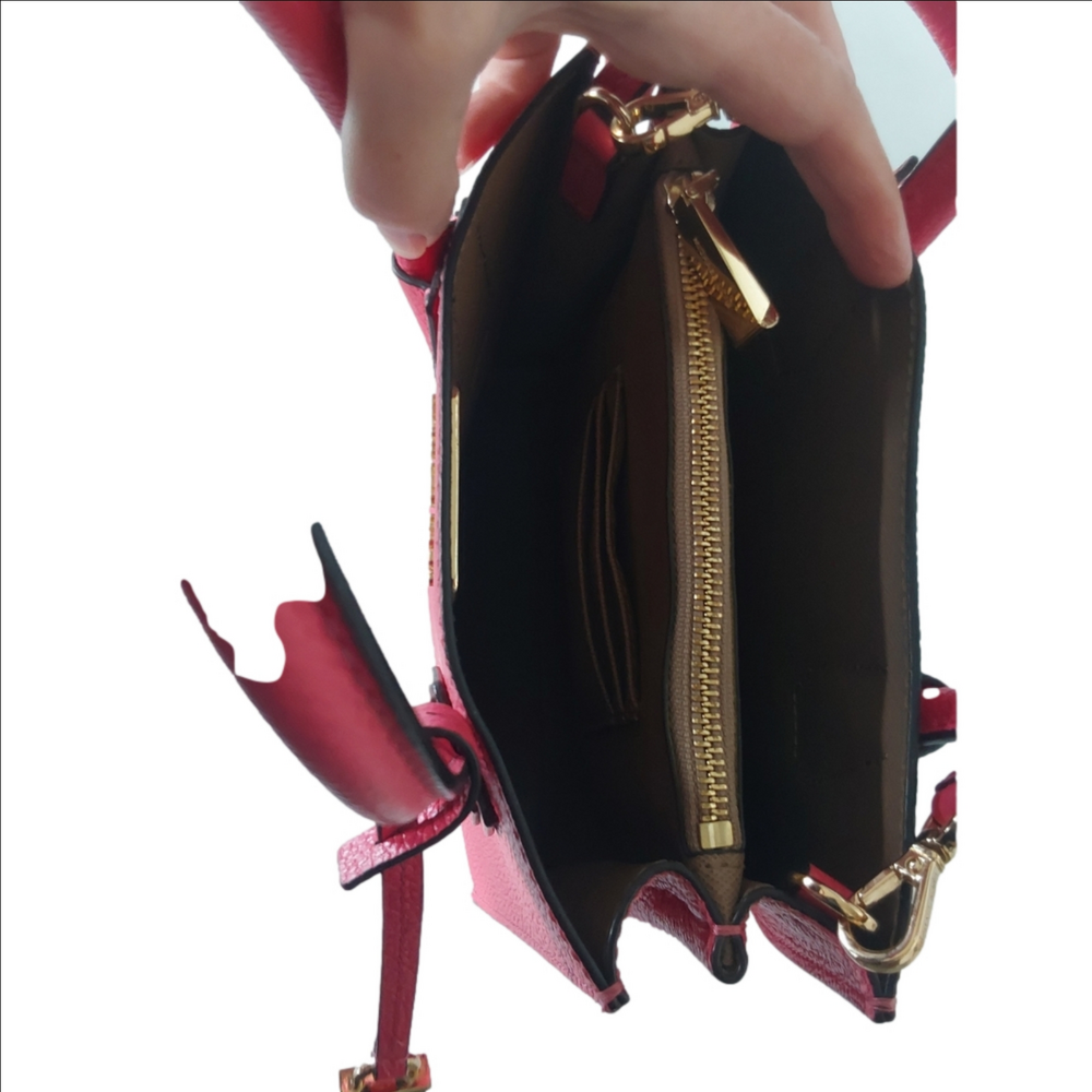 Michael Kors Studio Mercer Pink Crossbody Bag - Picture 11 of 16